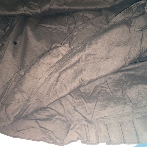 Merona Brown Dot Sequence A-Line Midi Plus‎ Size Skirt 22W - Picture 8 of 8